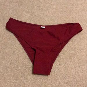 Cheeky Red Bikini Bottoms